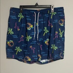 Goodfellow Blue Swim Shorts Size XL